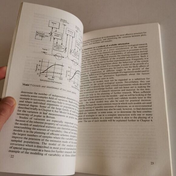 1982 Modelling Outline Studies in Ecology Book John Jeffers Statistics Maths Tex - Picture 8 of 8